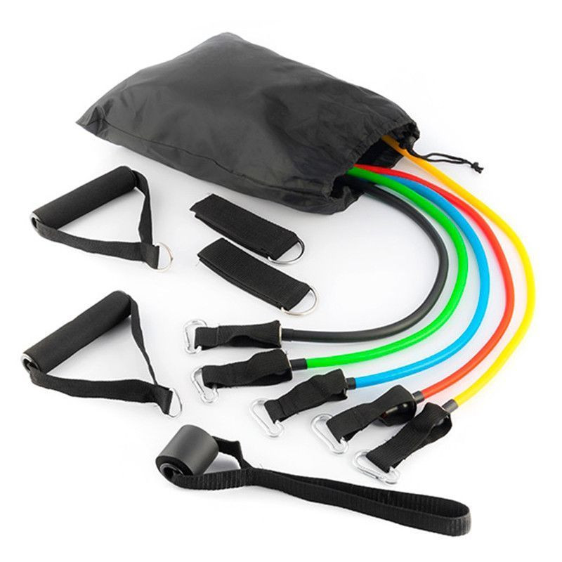 REBAINER : Set de 5 Bandes de Résistance avec Accessoires