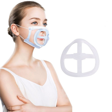 RESPI SUPPORT : Pack de 5 Supports de Masque 3D en Silicone