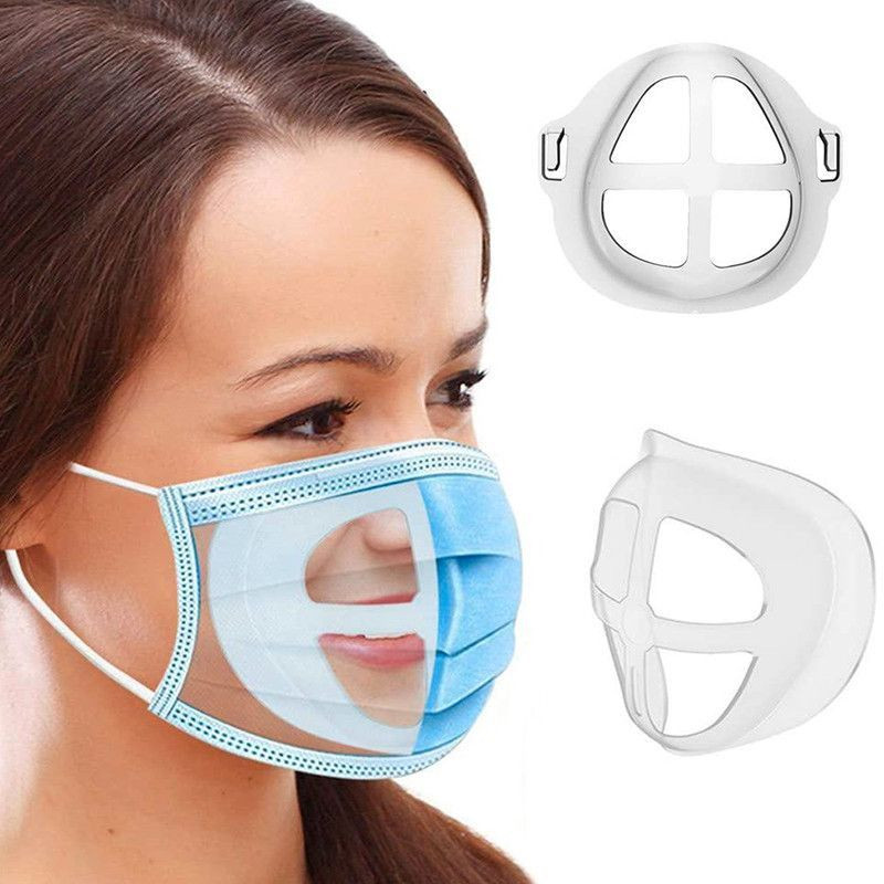 RESPI SUPPORT : Pack de 5 Supports de Masque 3D en Silicone