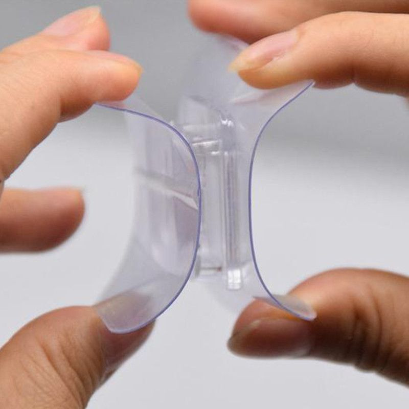 ACCROCH'TOUT - Pack de 10 Supports Adhésifs Multi Surfaces
