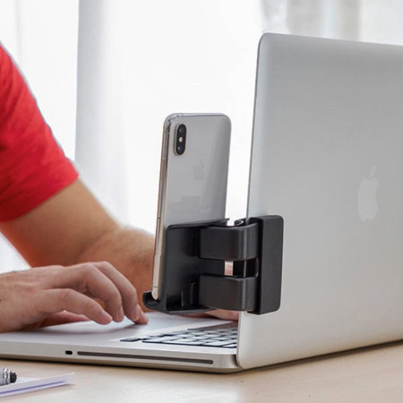 CLIPLINK : Support Smartphone Multi Positions pour Écran d'Ordinateur