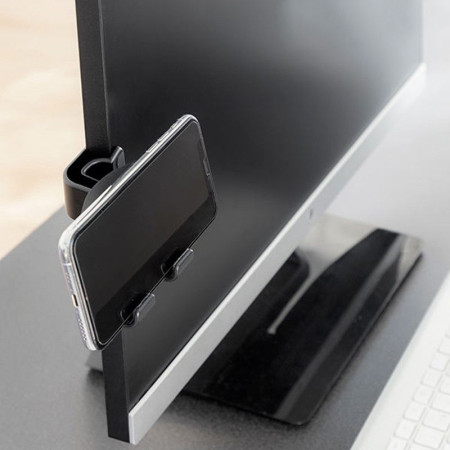 CLIPLINK : Support Smartphone Multi Positions pour Écran d'Ordinateur