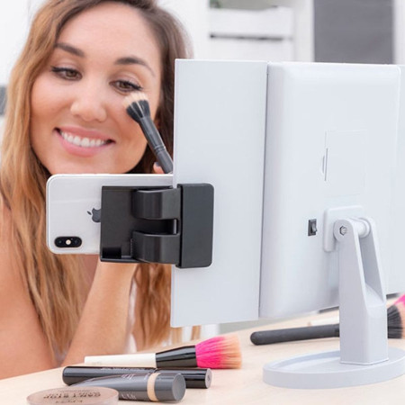 CLIPLINK : Support Smartphone Multi Positions pour Écran d'Ordinateur