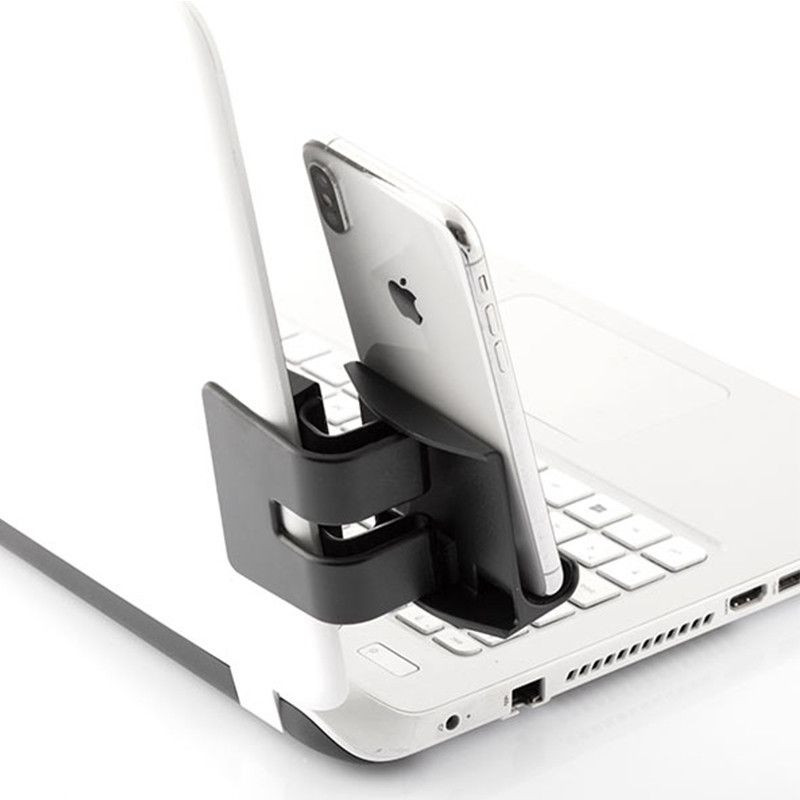 CLIPLINK : Support Smartphone Multi Positions pour Écran d'Ordinateur