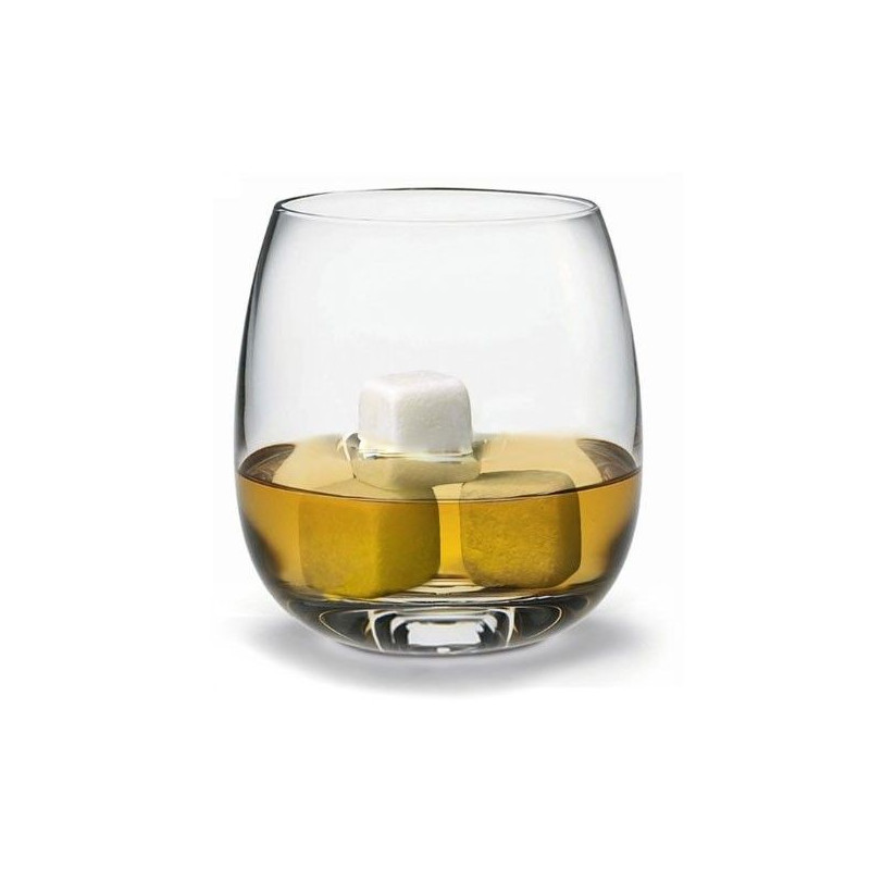 Pierres À Whisky White Edition - Glaçons En Pierre Pour Rafraichir Sans Diluer Champagne Pastis Vodka Gin 