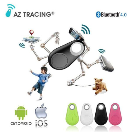 Porte-Clés Connecté Traceur Bluetooth Universel Anti-Perte Smartphone AZ TRACING
