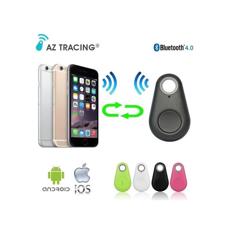 Porte-Clés Connecté Traceur Bluetooth Universel Anti-Perte Smartphone AZ TRACING