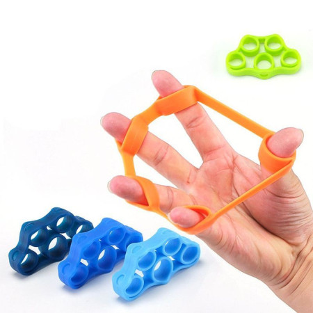 FINGER PULLER : Lot de 3 Bandes de Force Élastiques pour les Doigts