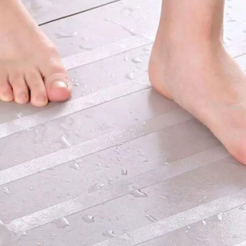 SHOWER SLIDE : Lot de 5 Bandes Antidérapantes Transparentes pour Douche et Baignoire