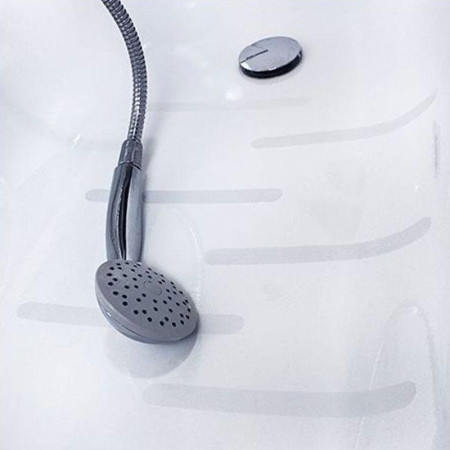 SHOWER SLIDE : Lot de 5 Bandes Antidérapantes Transparentes pour Douche et Baignoire
