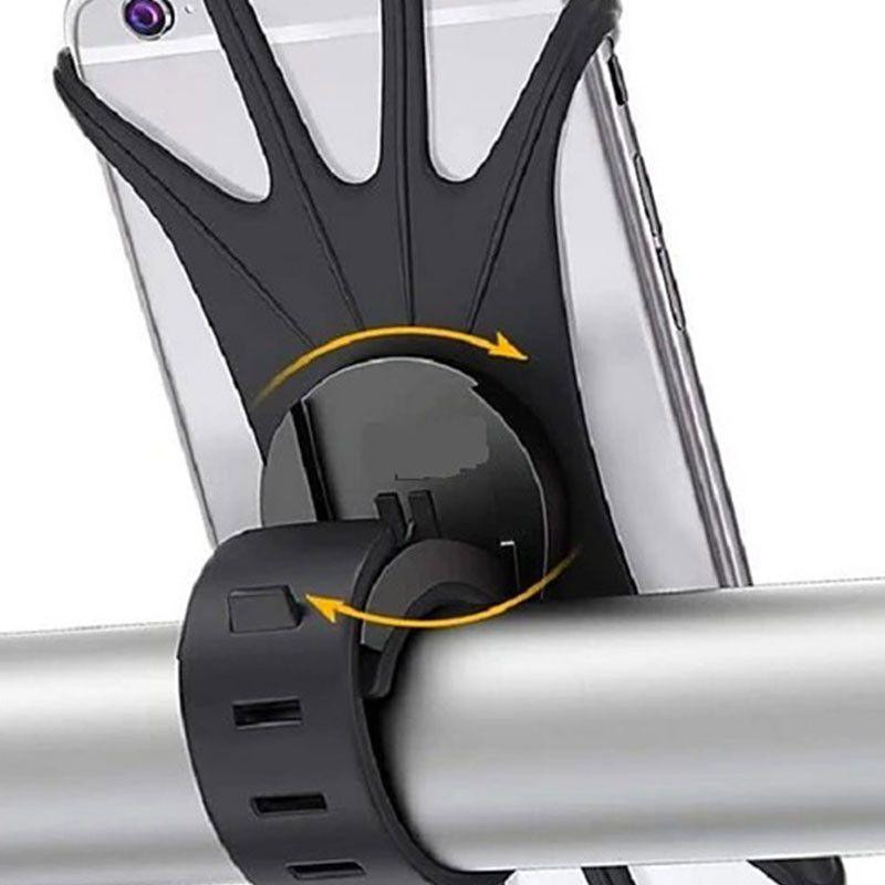 SPIDER PHONE : Support Universel Rotatif pour Smartphone Fixation Vélo