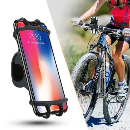SPIDER PHONE : Support Universel Rotatif pour Smartphone Fixation Vélo