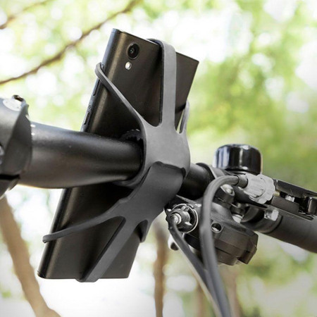 SPIDER PHONE : Support Universel Rotatif pour Smartphone Fixation Vélo