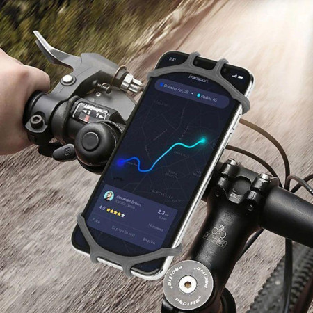 SPIDER PHONE : Support Universel Rotatif pour Smartphone Fixation Vélo