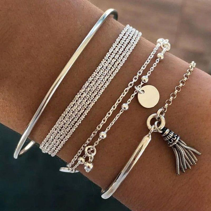 ARIANA BRACELET : Ensemble de 4 Bracelets Ethniques