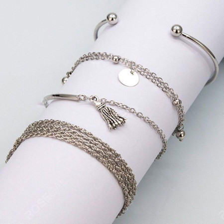 ARIANA BRACELET : Ensemble de 4 Bracelets Ethniques