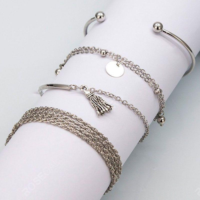 ARIANA BRACELET : Ensemble de 4 Bracelets Ethniques