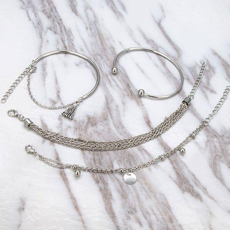 ARIANA BRACELET : Ensemble de 4 Bracelets Ethniques