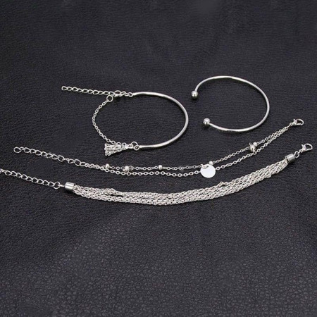 ARIANA BRACELET : Ensemble de 4 Bracelets Ethniques