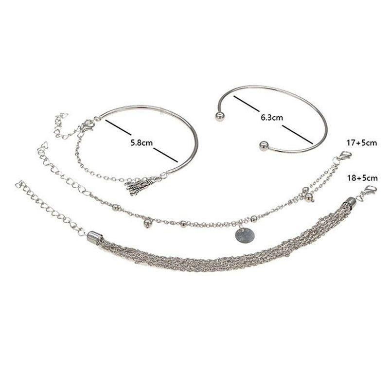 ARIANA BRACELET : Ensemble de 4 Bracelets Ethniques