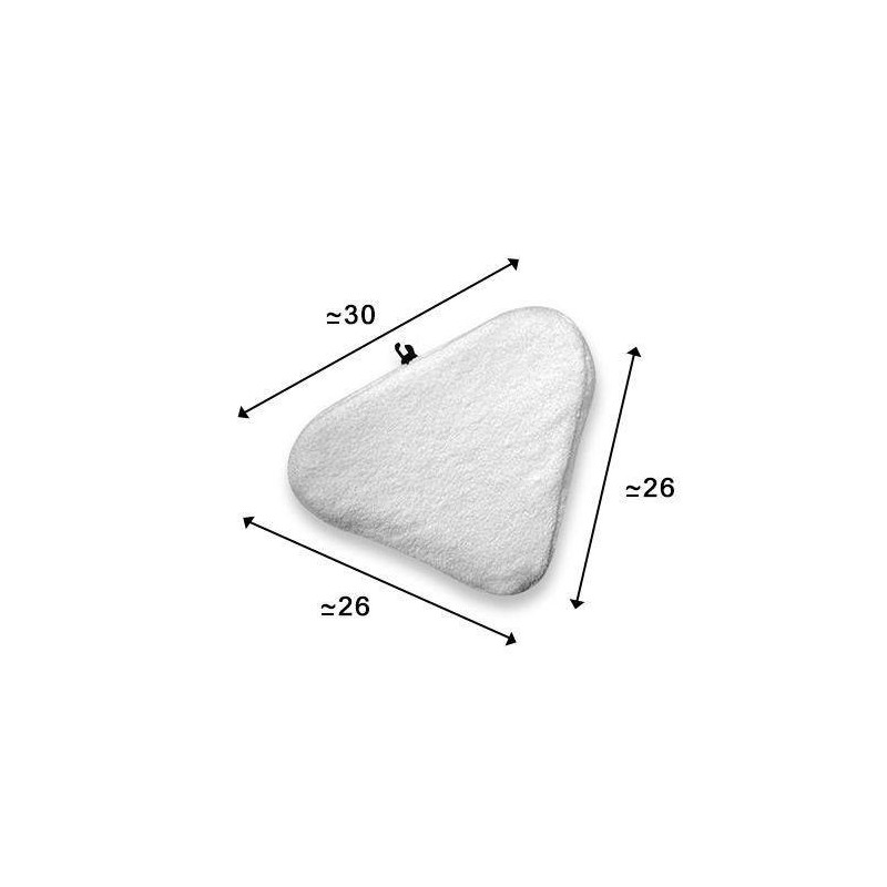 Grande Lingette Lavable pour Balai Vapeur H20 Mop X5 et d’autres Modèles