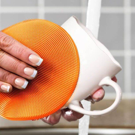 BETTER SPONGE : Pack de 3 Éponges Multi-Usages en Silicone pour Tous Types de Surfaces