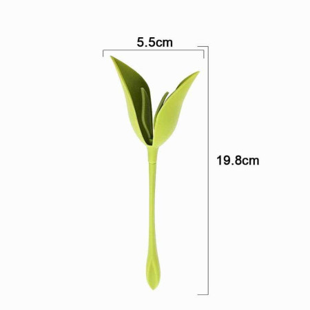FLOWER NAPKIN : Lot de 4 Porte-Serviettes Créateurs de Fleurs