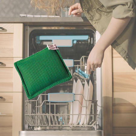 ÉCOBAG : Sac Nettoyant Écologique pour Lave-Vaisselle avec Perles de Céramique