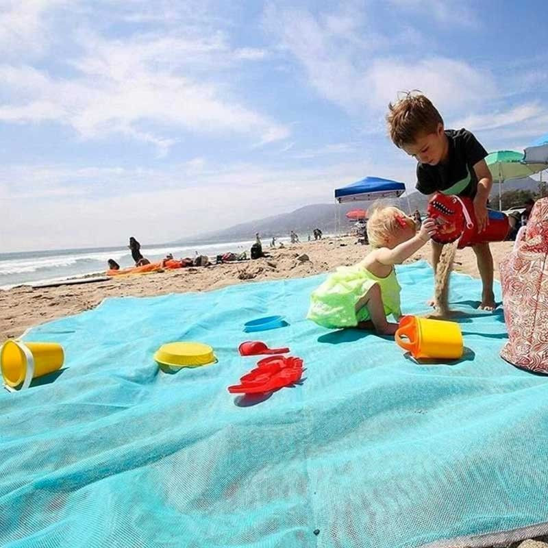 Drap de plage anti-sable