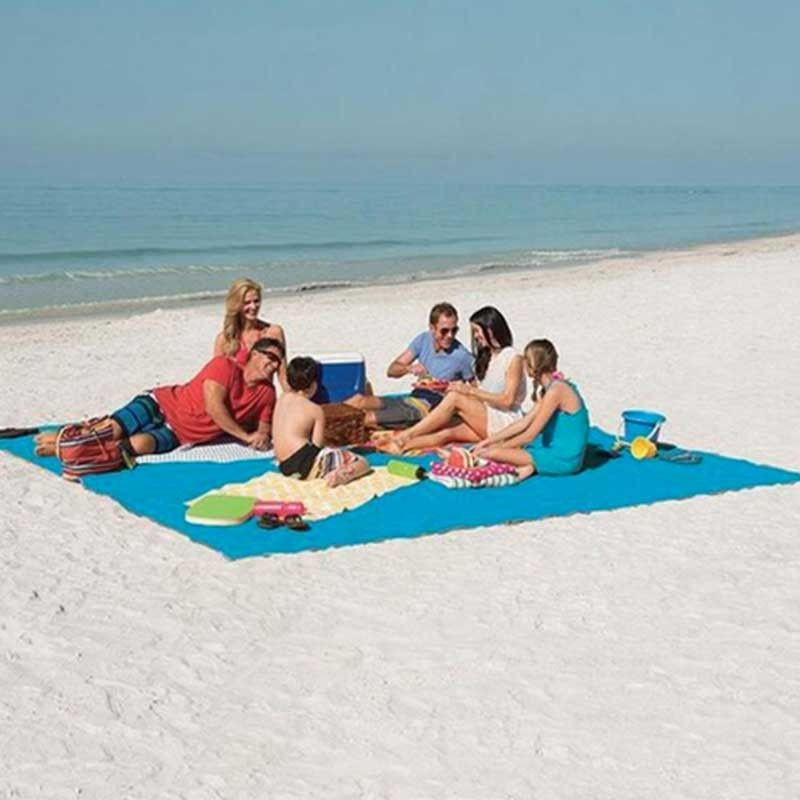 Drap de plage anti-sable