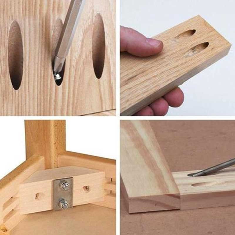 ANGLE DRILLING :  Kit de Perçage d'Angle 15 Degrés pour le Bois avec Guide Gabarit Mèches et Trous 6/8/10 mm