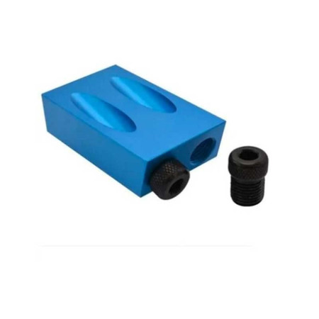 ANGLE DRILLING :  Kit de Perçage d'Angle 15 Degrés pour le Bois avec Guide Gabarit Mèches et Trous 6/8/10 mm
