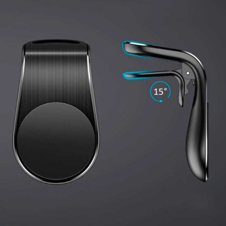 MAGNET MOUNT : Support Magnétique pour Smartphone et GPS avec Fixation Grille d'Aération
