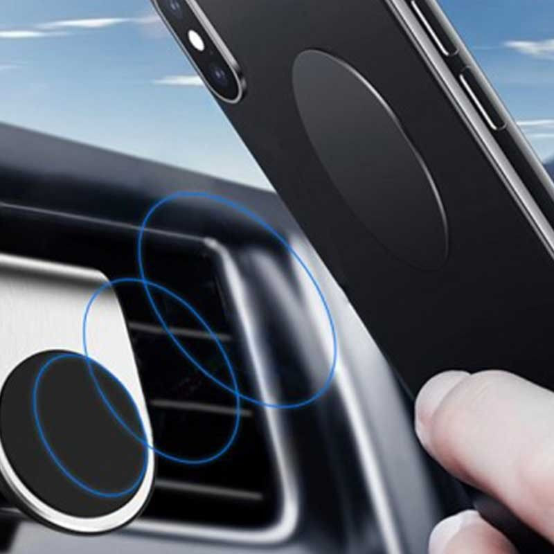 MAGNET MOUNT : Support Magnétique pour Smartphone et GPS avec Fixation Grille d'Aération