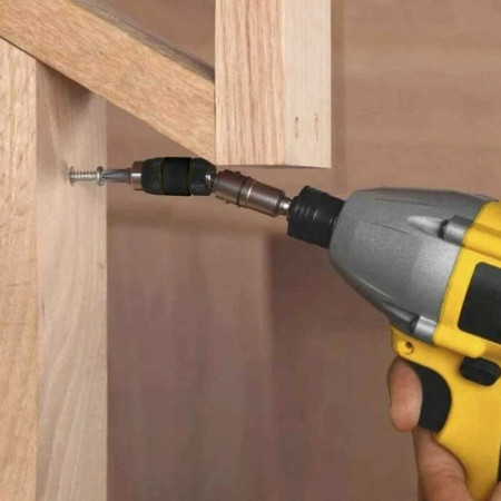 DRILLPRO : Porte-Embout Magnétique Multi-Angle pour Perceuse Visseuse