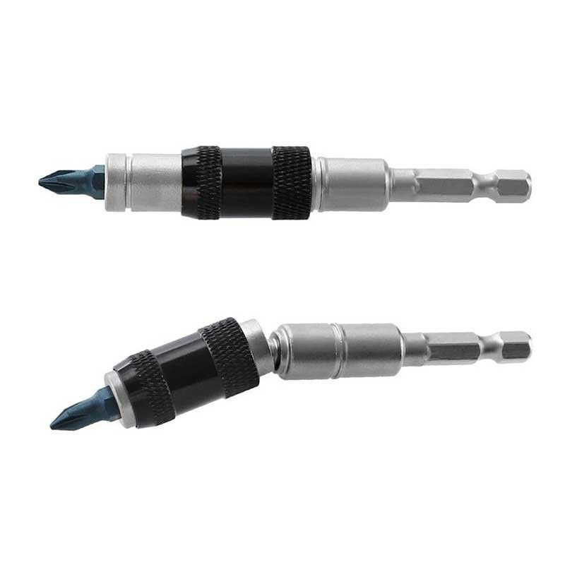 DRILLPRO : Porte-Embout Magnétique Multi-Angle pour Perceuse Visseuse