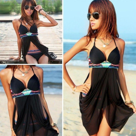 Bikini Chic Maillot de Bain Femme pour Piscine Plage Bronzage Effet Push-Up