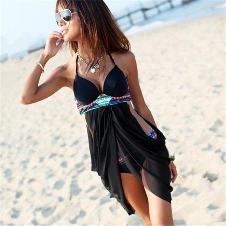 Bikini Chic Maillot de Bain Femme pour Piscine Plage Bronzage Effet Push-Up