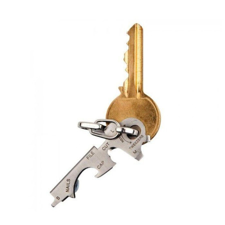 KeyTool Porte Clés Outils Multifonction KeyTool avec Décapsuleur Tournevis et autres 
