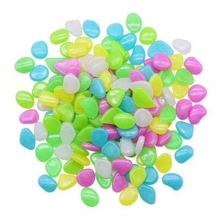 PHOSPHOSTONES : 100 Galets Fluorescents de Décoration