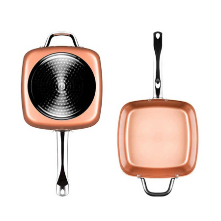 COPPER 5 IN 1- Poêle Multifonctions 5 en 1 Tous Feux