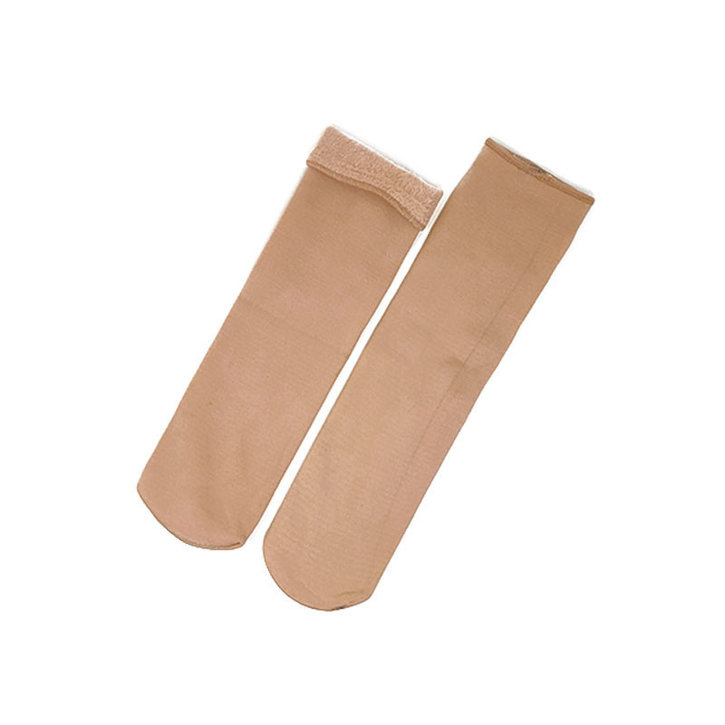 FLANOR : Chaussettes Thermiques en Cachemire Taille Unique
