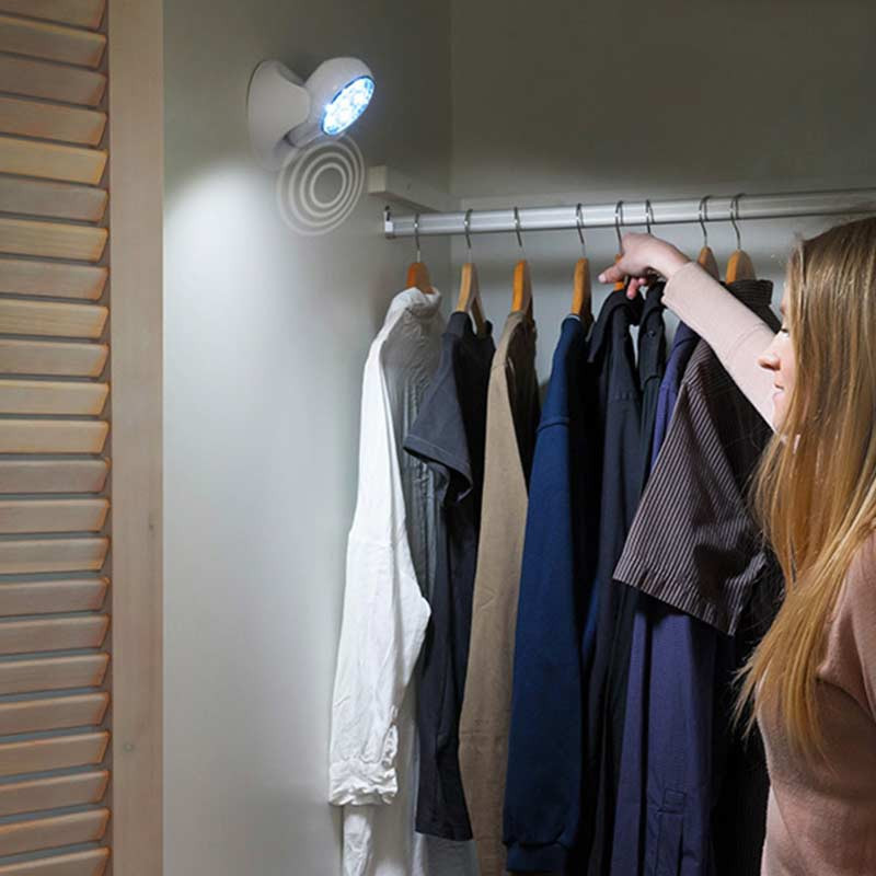 Lampe LED Sans Fil avec Détecteur de Mouvement 360°