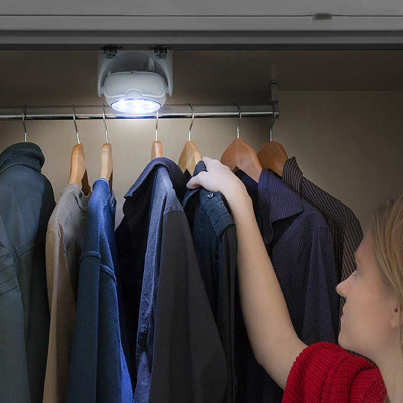 Lampe LED Sans Fil avec Détecteur de Mouvement 360°