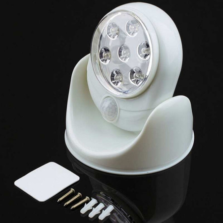Lampe LED Sans Fil avec Détecteur de Mouvement 360°