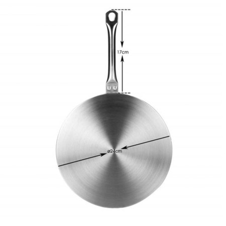 INDUCTION CONVERTER DISC : Adaptateur Inox pour Plaque à Induction