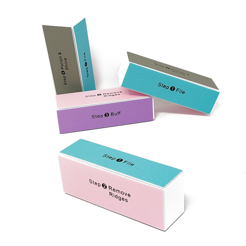 EMBELLISS'LIME : Bloc Polissoire à Ongles 4 Faces et 4 Fonctions