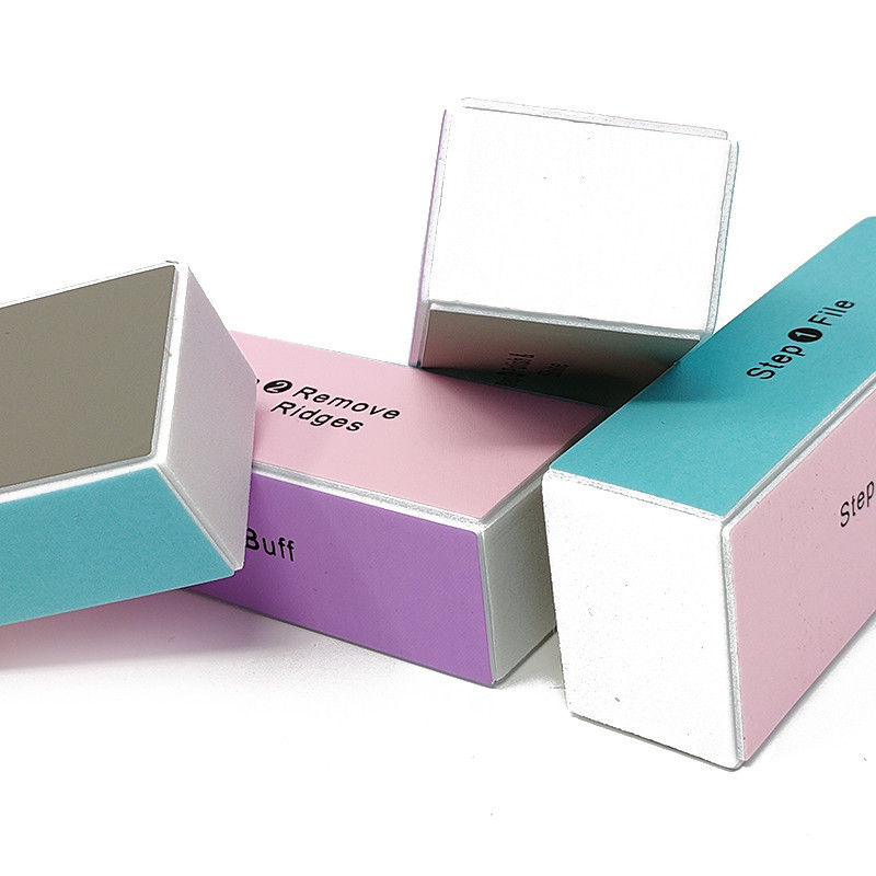 EMBELLISS'LIME : Bloc Polissoire à Ongles 4 Faces et 4 Fonctions