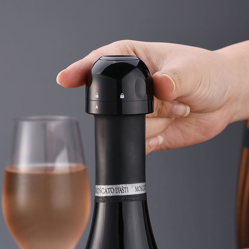 STOPPER : Bouchon Hermétique pour Bouteille de Vin ou Champagne