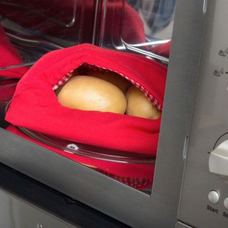 Poche Cuisson au Micro-onde pour Pommes de Terre Rapide Potato Express